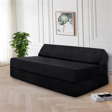 Panana Lightweight And Comfy Lazy Z Bed Deluxe Futon Fold Out Sofa For