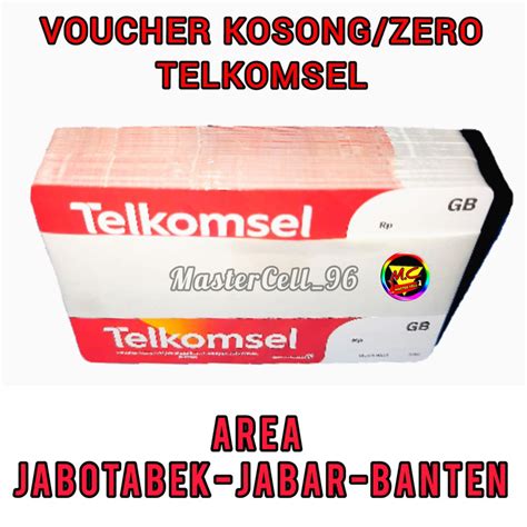 Jual Voucher Kosong Telkomsel Jabotabek Jabar Ex 2025 Shopee Indonesia