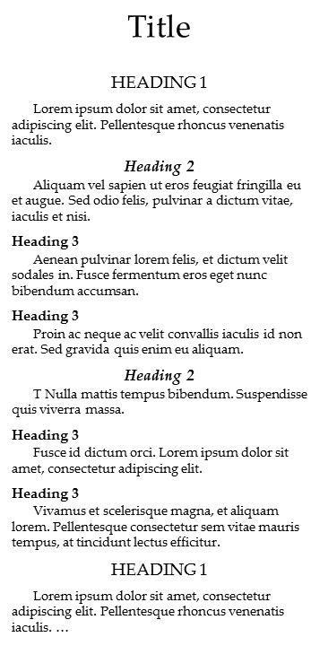 tips  creating effective headings clear sight books