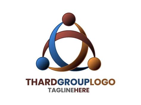 Third member group logo design free download - sreelogo