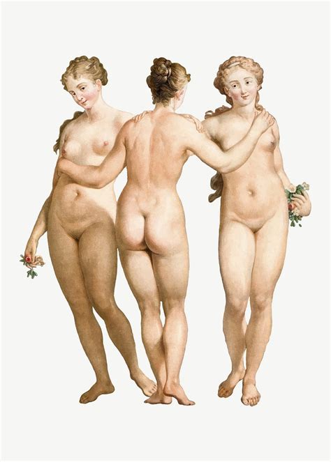 Vintage Nude Women Vector Illustration Premium Vector Illustration Rawpixel