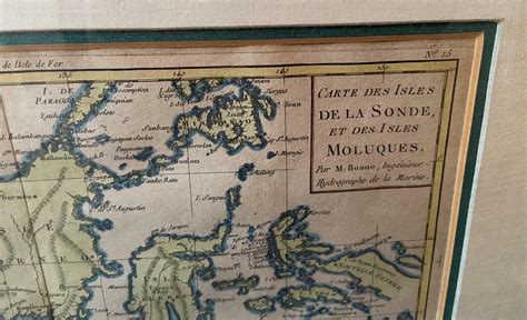 Lot Bonne R Carte Des Isles De La Sonde Et Des Isles Moluques