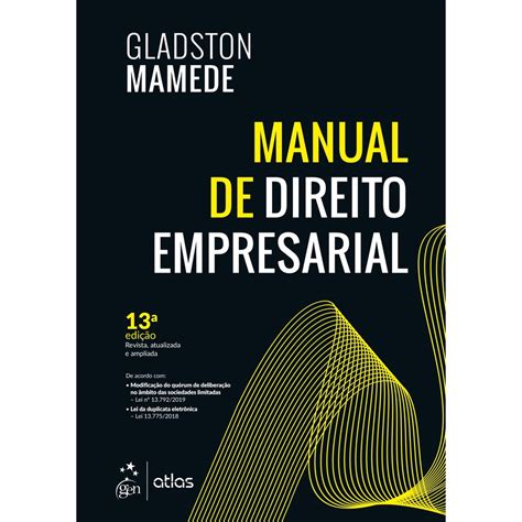 Livro Manual De Direito Empresarial Submarino