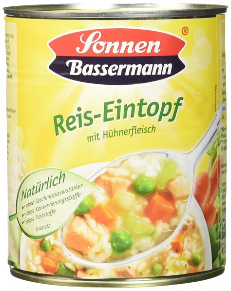 Sonnen Bassermann Reistopf Mit H Hnerfleisch Er Pack X G