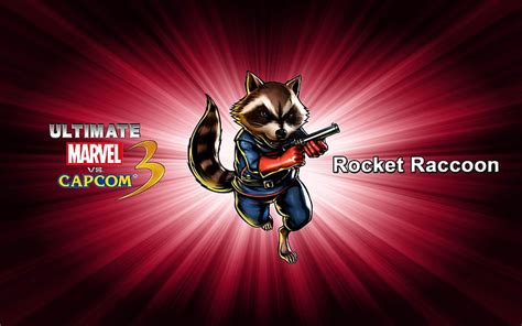 Rocket Raccoon Ultimate Marvel Vs Capcom 3 Game HD Wallpaper Peakpx