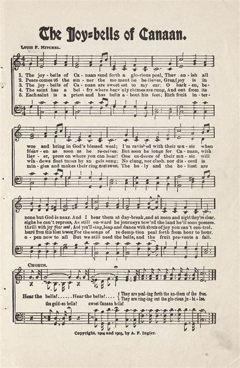 The Joy Bells Of Canaan Hymnary Org