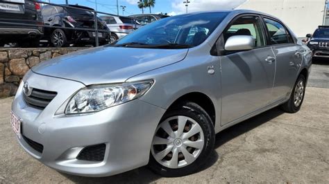 Used 2008 Silver Toyota Corolla Ascent Sedanfor Sale In Qld Drive