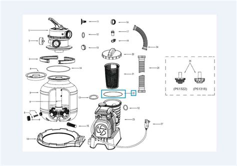 Bestway® Spare Part Strainer Gasket For Flowclear™ Sandfilter Units