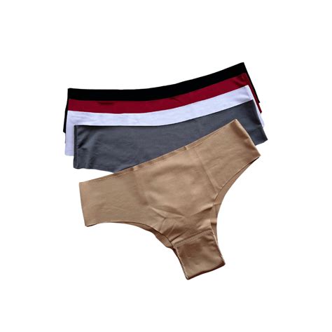 Kit Calcinhas Conforto Modelo Tanga Em Microfibra Corte A Laser T COMPRA FACIL LINGERIE