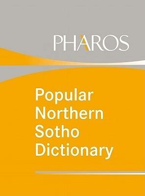 Popular Northern Sotho dictionary: Northern Sotho-English, English ...