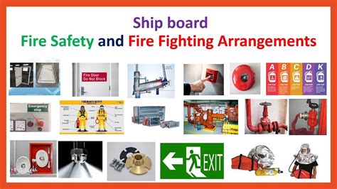 Ship Board Fire Safety And Fire Fighting Arrangements Youtube