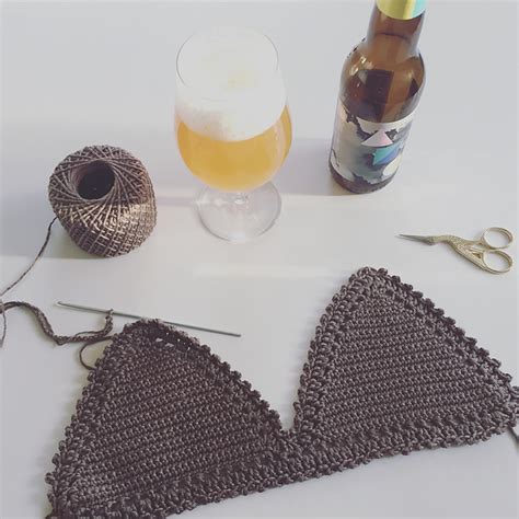 Ravelry Virkad bikini topp med picot pattern by Johanna Rösth