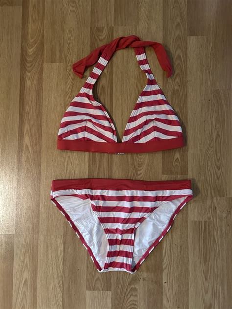 Marc OPolo Bikini rot weiß Gr M 38 Gebraucht in Basel für CHF 10 mit Lieferung auf Ricardo