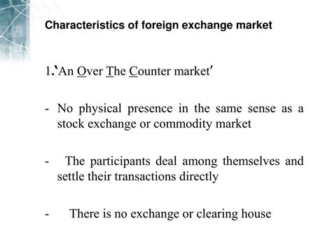 Ppt The Foreign Exchange Market Powerpoint Presentation Free