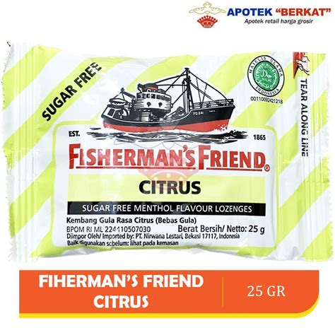 Jual Permen Fisherman S Friend Original 25 Gram Aneka Rasa Fishermen