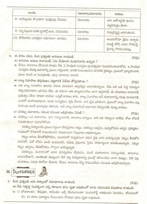 GANTI TELUGU EDUCATE ACADEMY 8th Class Unit 4 Lesson 13 Samskrana Notes