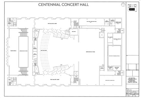 Concert Hall Floor Plan