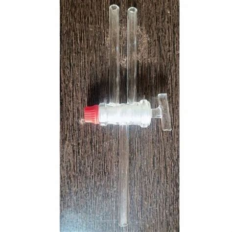 Borosilicate Glass Burette Stopcock Capacity 50ml Size 20mm At