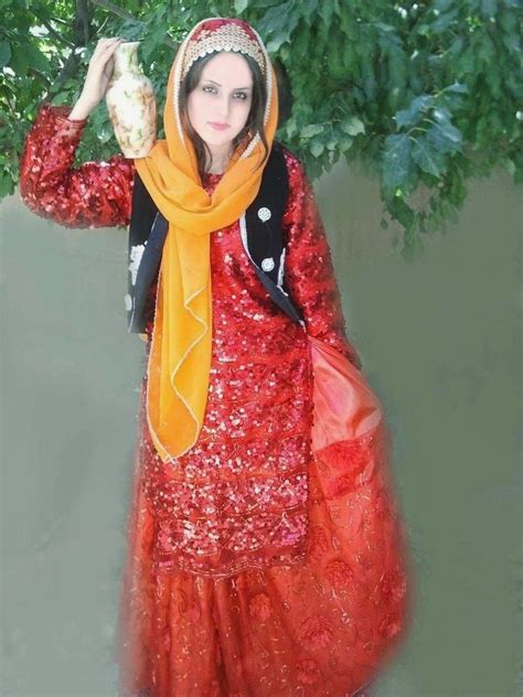 Iranian Lady In Beautiful Traditional Clothing Of Mazandaran Iran