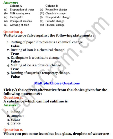 Chapter The Chemistry Of Life Answers