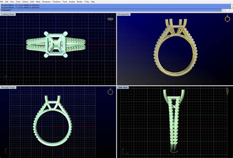 3d Cad Jewelry Design Collection Of Precious Jewelry Design