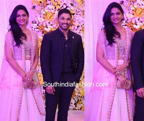 Allu Arjun & Sneha Reddy at Samantha and Naga Chaitanya's Wedding ...