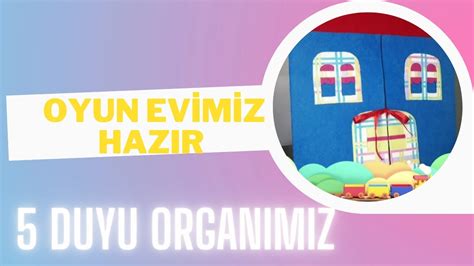 Oyuncak Evimiz 5 duyu organımız okulöncesi oyuncaklar Oyuncak