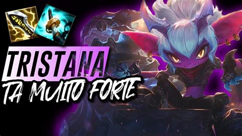 Tristana Adc Brabo Muito Forte Lol Wild Rift Buids E Runas Youtube