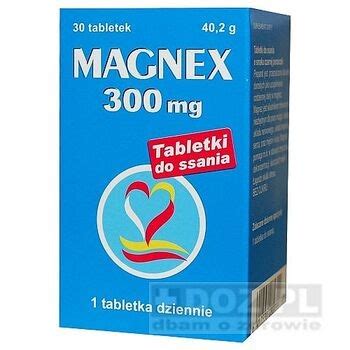 Magnex Tabletki Do Ssania O Smaku Czarnej Porzeczki 300 Mg 30 Szt