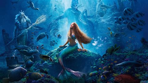 Ariel 4k Hd The Little Mermaid 2023 Wallpapers Hd Wallpapers Id