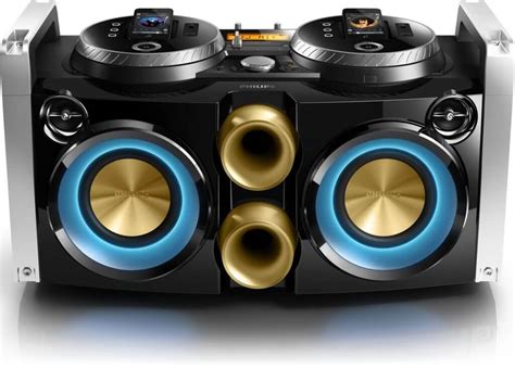 Philips Lan A Aparelho De Som Dual Dock Para Festas E Djs