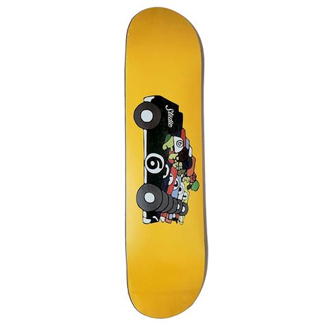 Studio Race Cars Skateboard Deck 80 Art On Deck