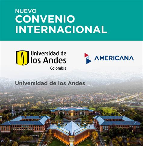 Convenio Marco De Cooperación Entre Universidad De Los Andes Y