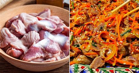 Куриные желудки по-корейски: самый удачный способ приготовления