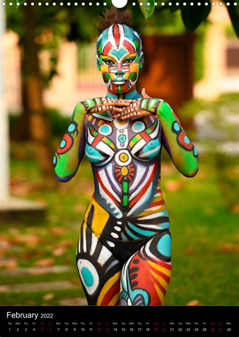 Equatorial Guinea Bodypainting Festival CALVENDO