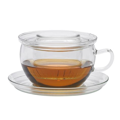 Trendglas Jena Teetasse Tea Time Aus Glas Mit Sieb Und Mit Deckel