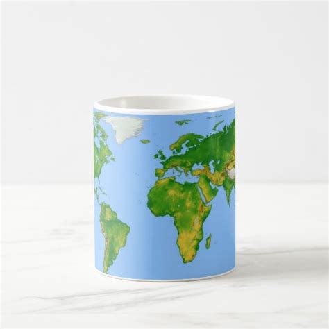 World Map Coffee Mug Zazzle