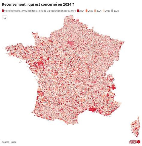 CARTE Le recensement 2024 débute ce jeudi êtes vous concerné Le