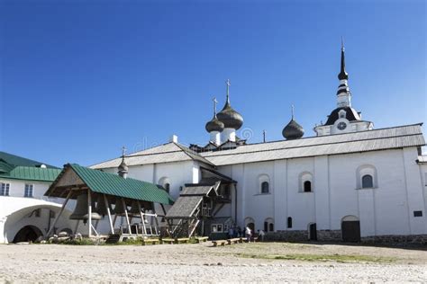 Belces En El Monasterio De Spaso Preobrazhensky Solovetsky Imagen De