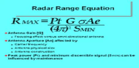 Radar Range Equation - Apps on Google Play