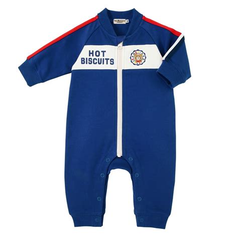 HOT BISCUITS ミキハウス ジャージのカバーオール男の子女の子 アウトレット ピンク 青 ホットビスケッツ ミキハウスホットビスケッツ公式店 通販