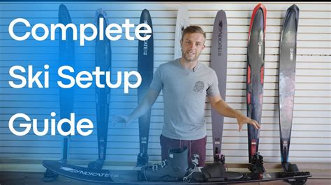 Complete Water Ski Set Up Guide Tuning And Care Boot Mounting And Fin