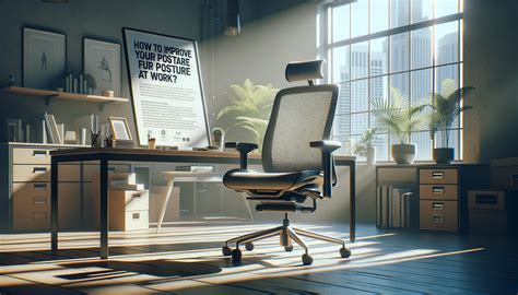 Chaise bureau ergonomique Comment améliorer votre posture au travail