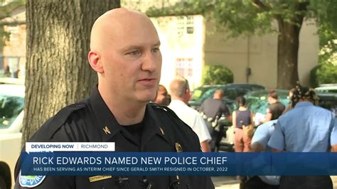 Now Police Chief Rick Edwards Is Still Boots On The Ground In Richmond