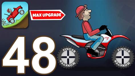 Hill Climb Racing Gameplay Walkthrough Part Motocross Bike Max