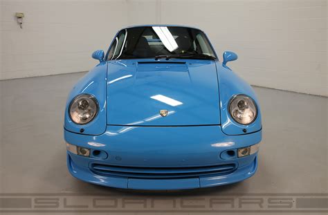 1997 Porsche 993 Turbo Rs Riviera Blue 21325 Miles Sloan Cars