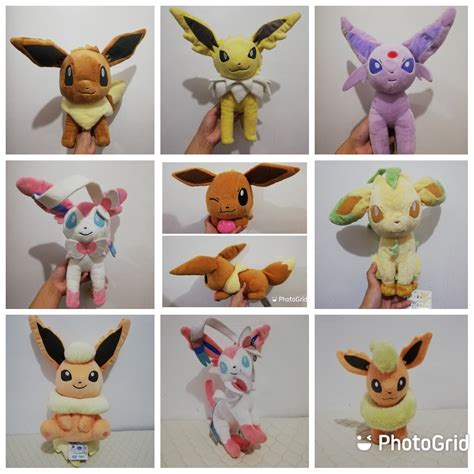 Big Pokemon Eevee Plush Doll I Love Eievui Series Prize Banpresto Japan Hobbies And Toys Toys