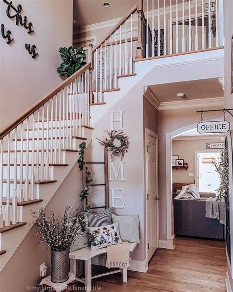 Modern Farmhouse Inspired D Cor For A Stairwell Soul Lane