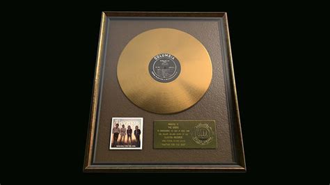 Gold Record Plaque free 3D model | CGTrader