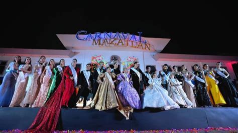 Carnaval De Mazatl N Conoce La Lista De Reinas Y Reyes De La